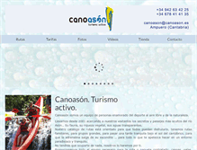 Tablet Screenshot of canoason.es